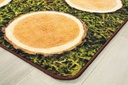 Tree Rounds Seating Area Rug Rectangle