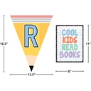 Cool for School Read Pennants Bulletin Board