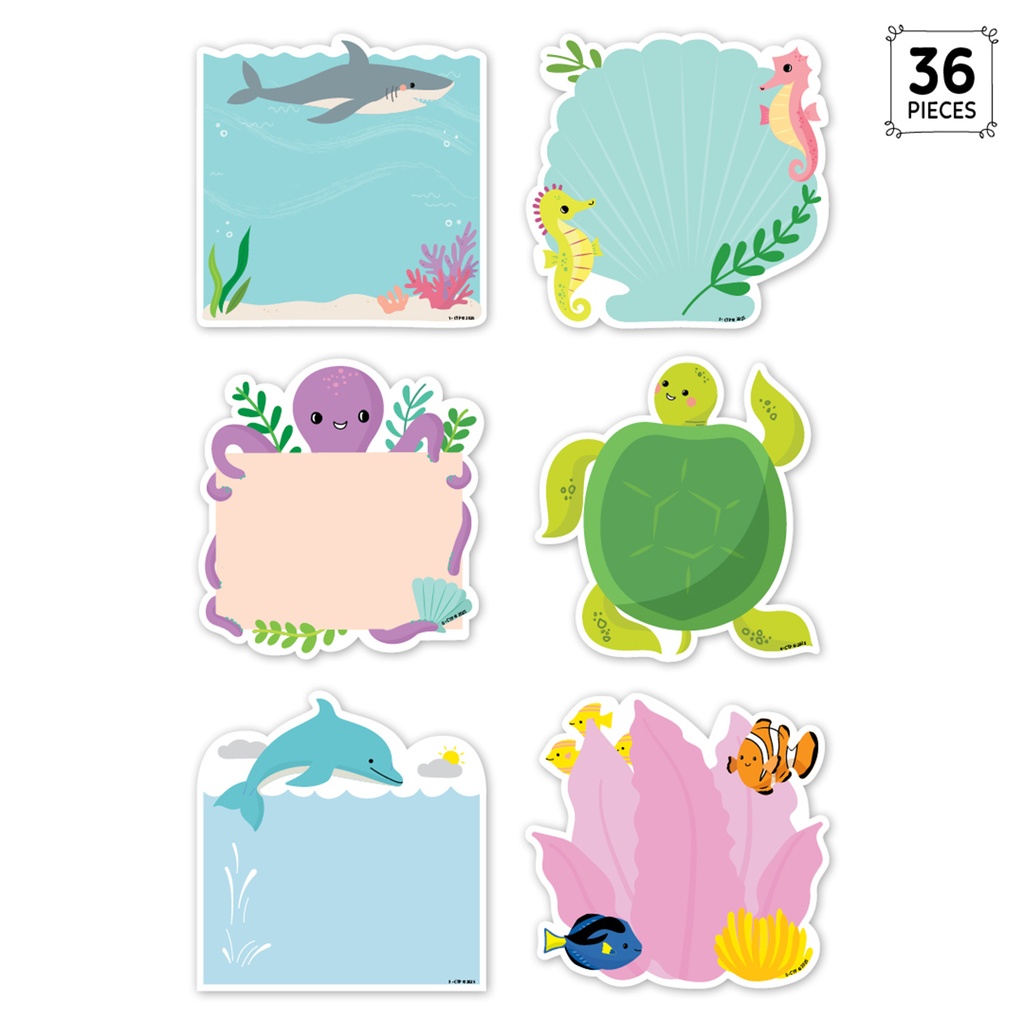 Sea Friends 6" Designer Cut-Outs