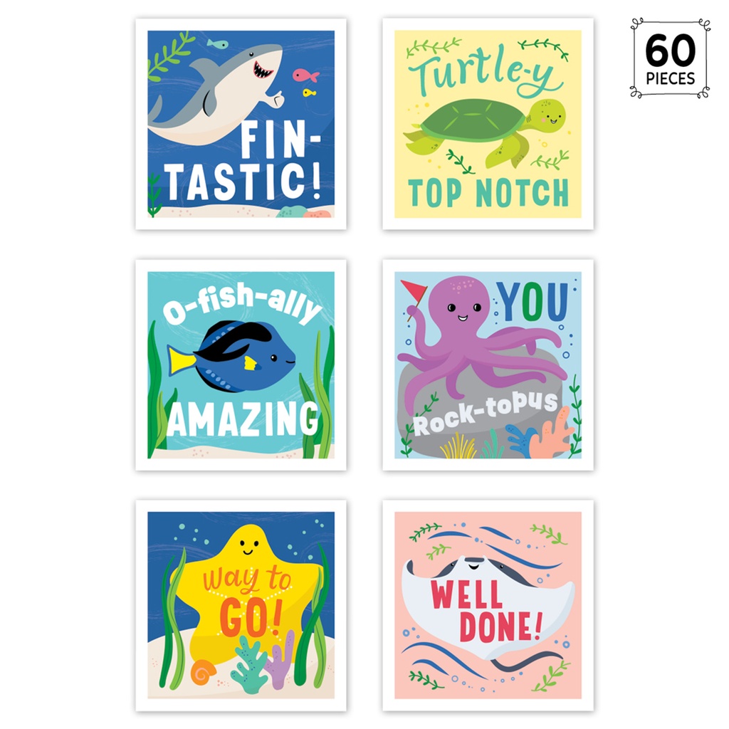 Sea Friends Reward Stickers