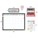 Cool for School Calendar Bulletin Board