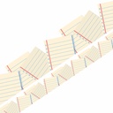 Notebook Paper  Deco Trim - Extra Wide