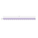 Composition Purple Scalloped Border Trim