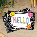 Cool for School Hello Postcards