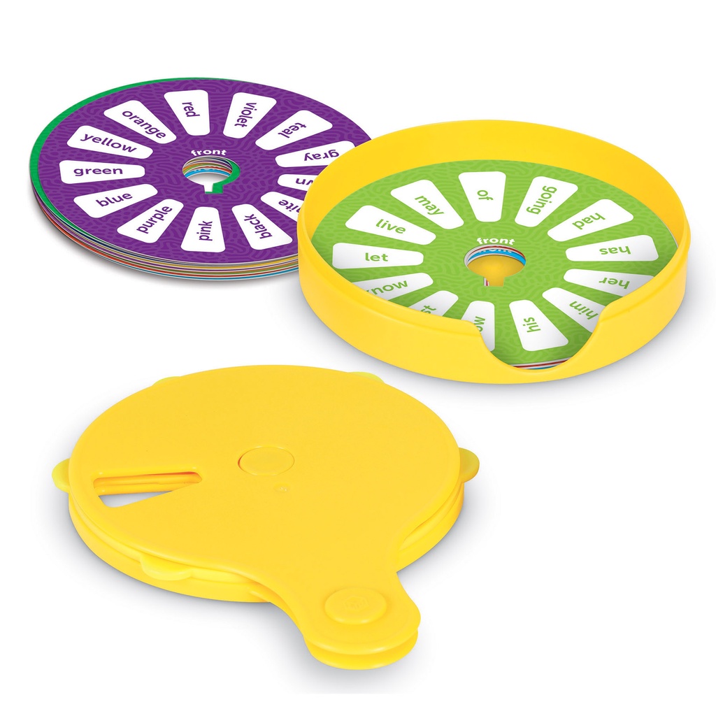 Spin and Learn- Sight Words on Backer