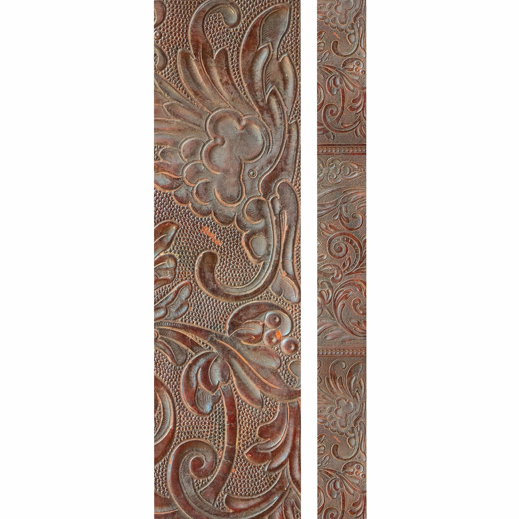 Western Leather Deco Trim