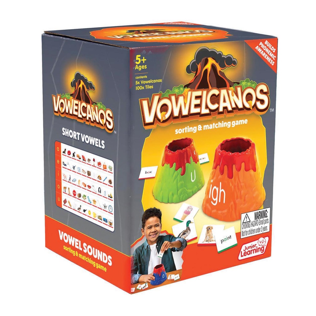 Vowelcanos Vowel Matching Game