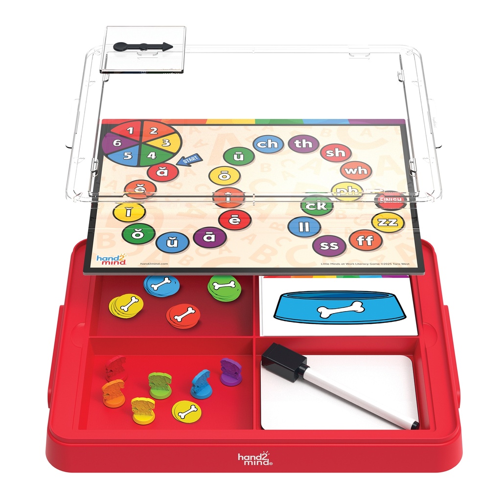 Little Minds at Work(R) Reading & Math Game Tray Set