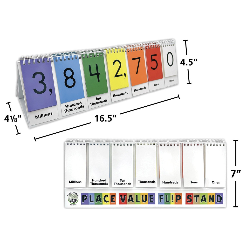 Sensational Math Place Value Flip Stand