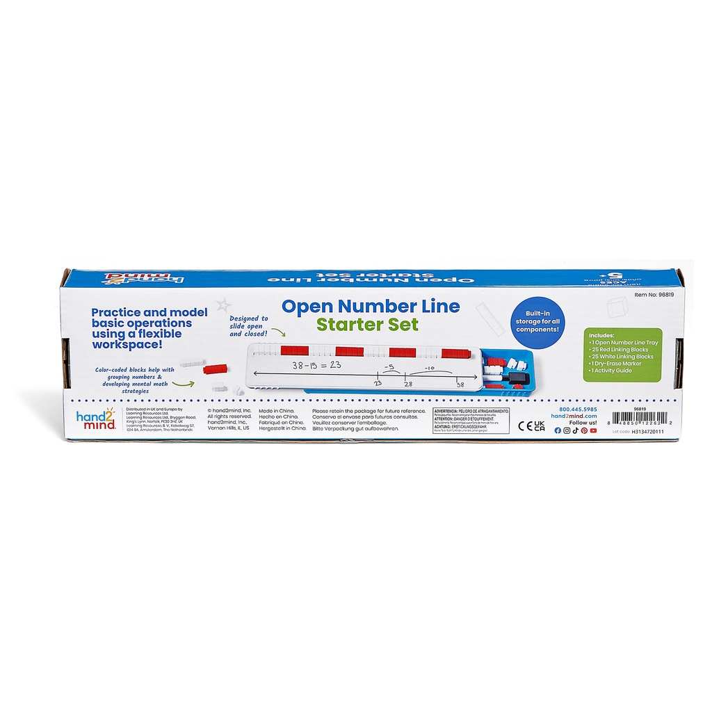 Open Number Line Activity Set