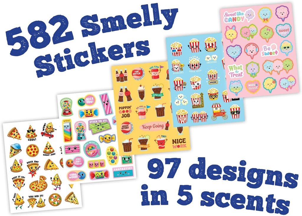 Fun Fair Smelly Sticker Set (5)