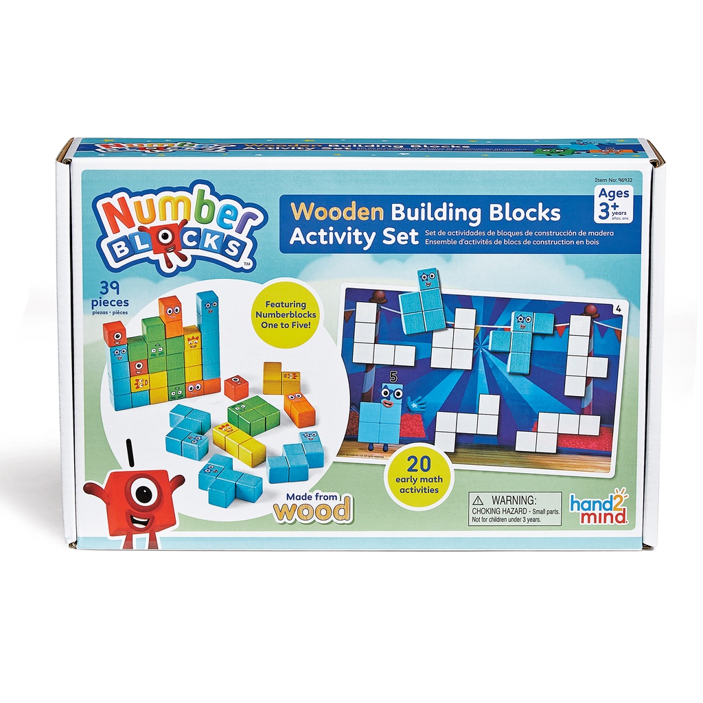 Numberblocks™ Wooden Building Blocks Activity Set