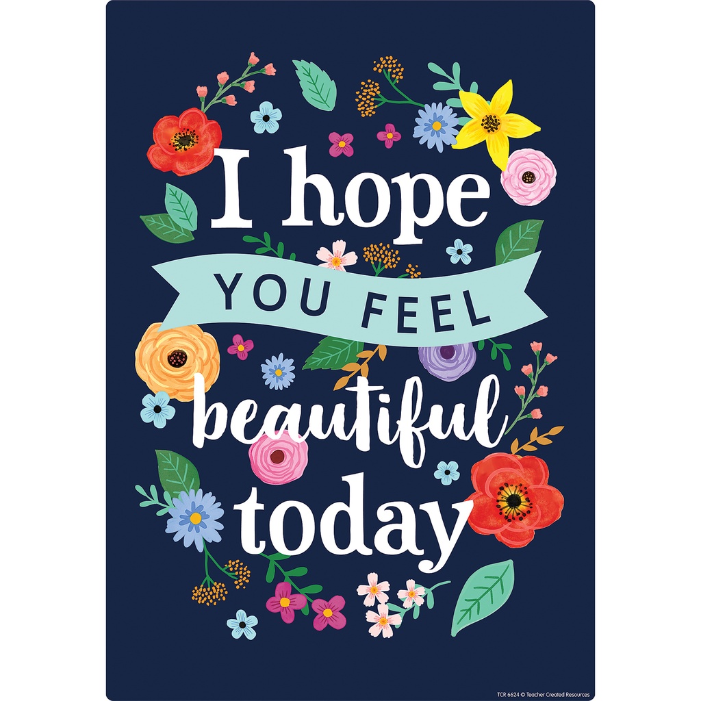 Wildflowers Positive Sayings Small Poster Pack