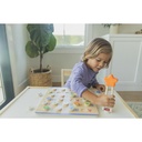 ABC Letter Sounds Puzzle Wooden Alphabet Board