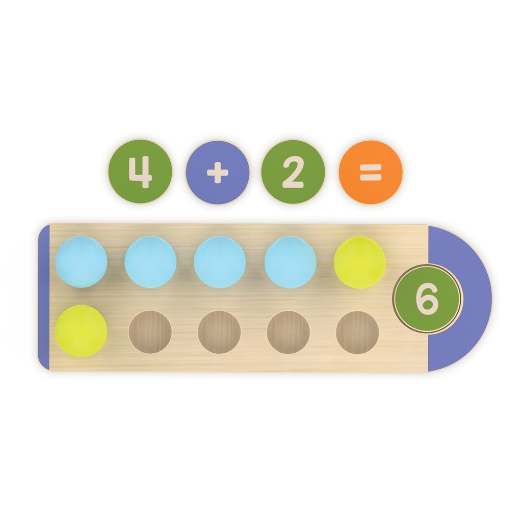 Count & Match Numbers 1-10 Wooden Set