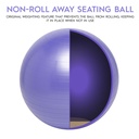 Balance Ball, 55cm, Purple