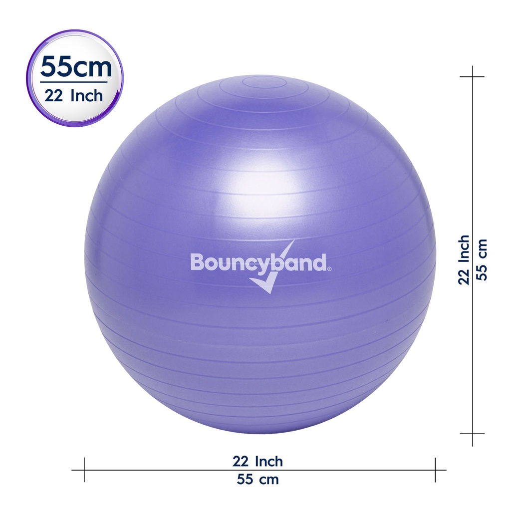 Balance Ball, 55cm, Purple