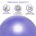 Balance Ball, 55cm, Purple