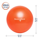 Balance Ball, 65cm, Orange