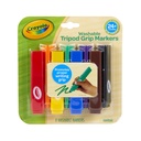 Washable Tripod Grip Markers, Pack of 8