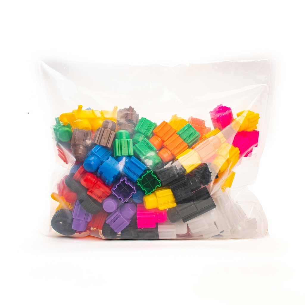 Building Blocks, Mega Builders Kit, 125 Pieces