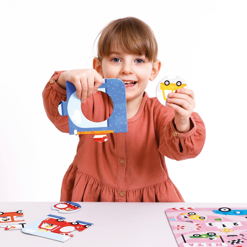 Match the Vehicles Puzzles, 6 Puzzles, Ages 2+