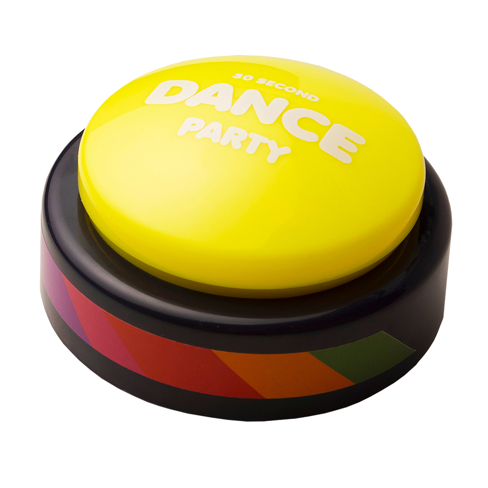 Dance Party Button, Volume 1, Pack of 8