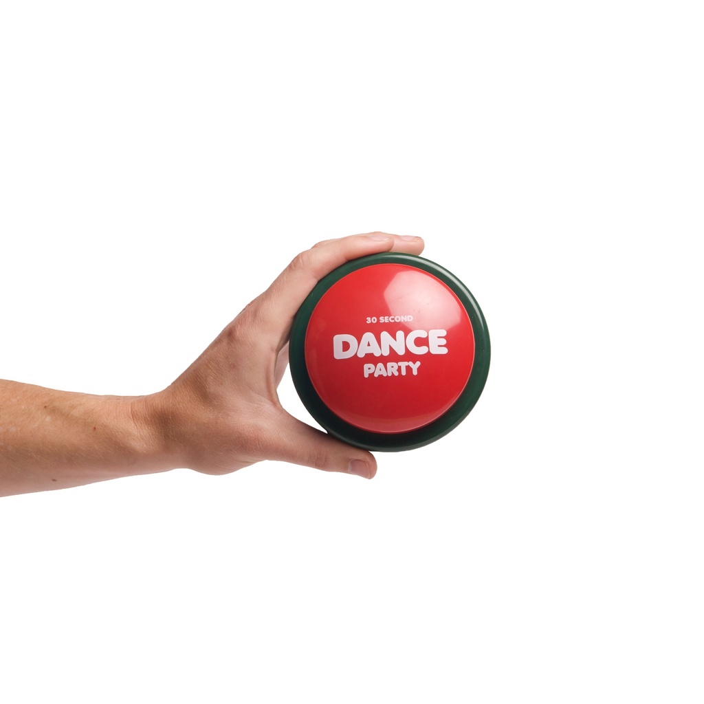 Dance Party Button, Holiday, Pack of 2