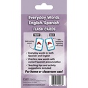 Everyday Words English / Spanish Flash Cards