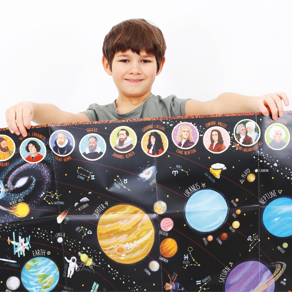 Suuuper Size Puzzle, Solar System, Ages 7+