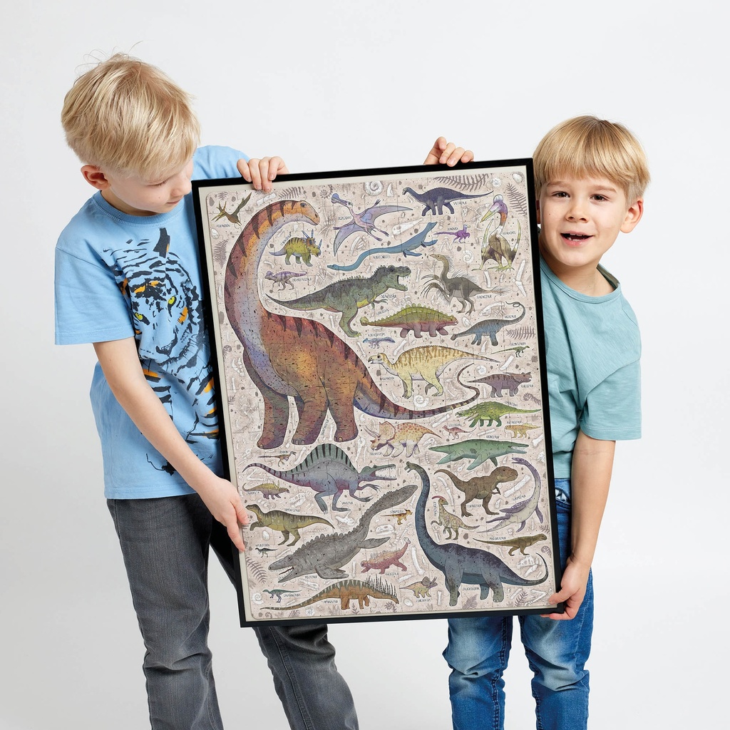 Puzzlove, Dinosaurs, Ages 7+