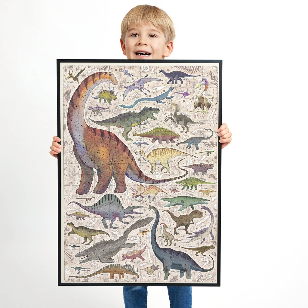 Puzzlove, Dinosaurs, Ages 7+