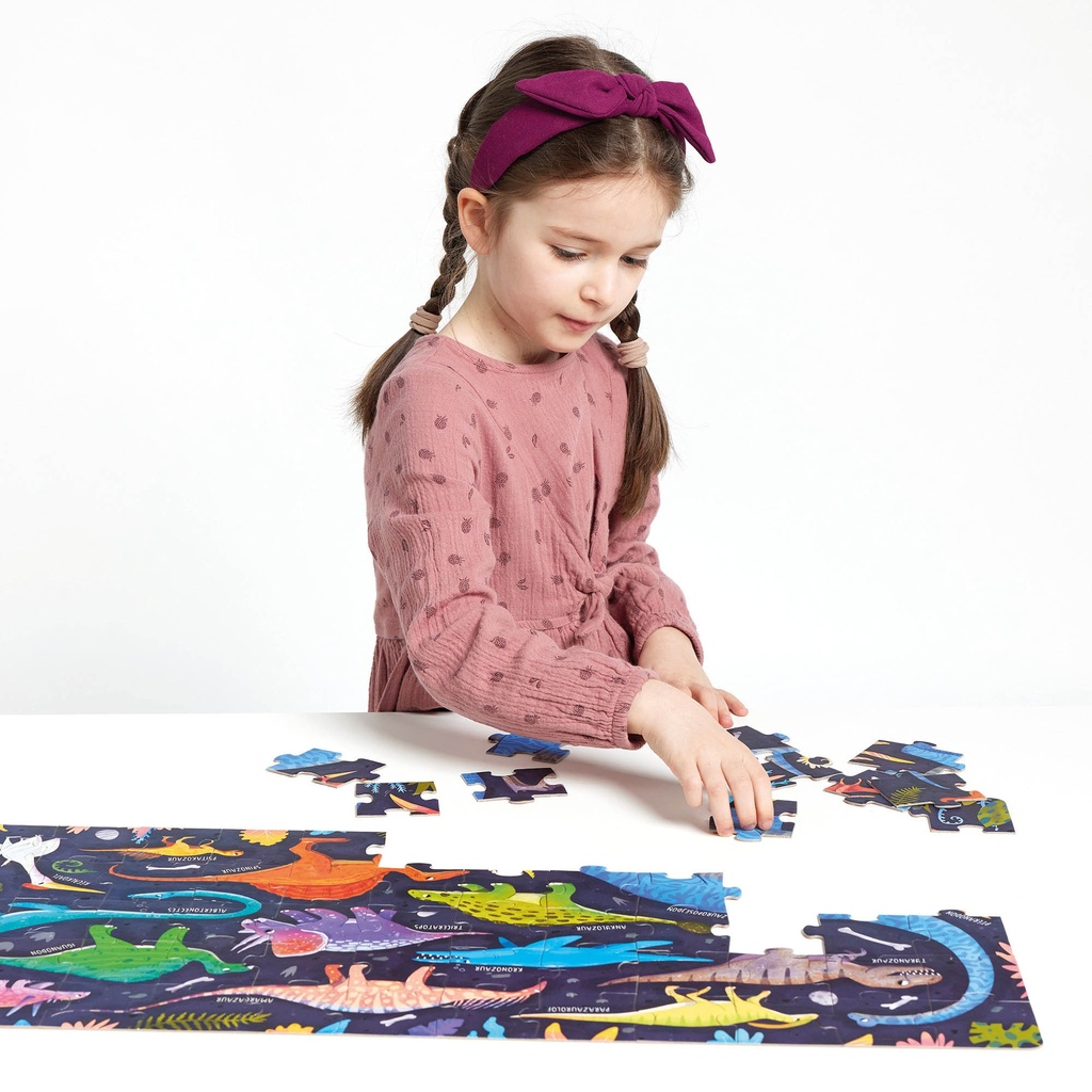 I Love Dinosaurs Puzzle, Ages 4+