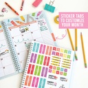 Pink Undated Teacher Planner and Lesson Plan Book