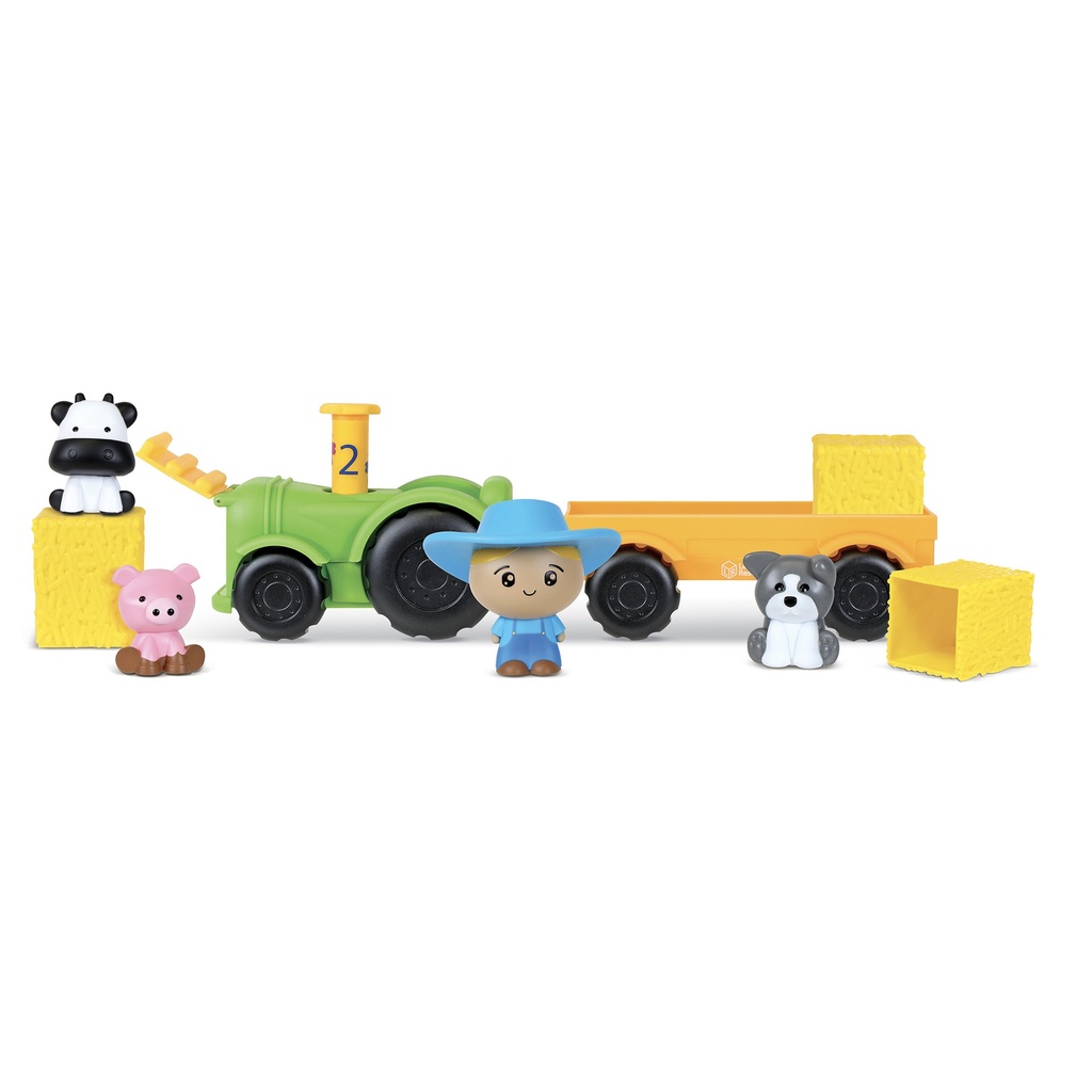 Peekaboo Tractor Playset