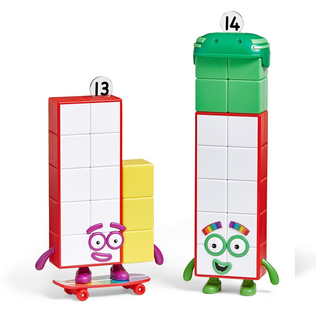 Numberblocks™ Friends Thirteen and Fourteen Figure Pack