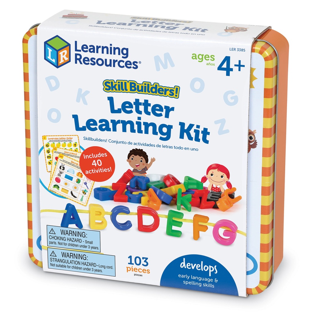 SB Lacing Letters with Activity Book