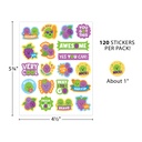 Grape Smelly Stickers, Pack of 120