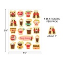 Cola Smelly Stickers, Pack of 114