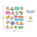 Mango Smelly Stickers, Pack of 126