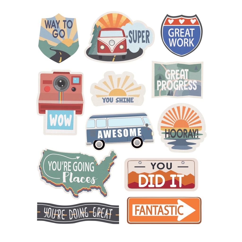 Moving Mountains Road Trip Stickers