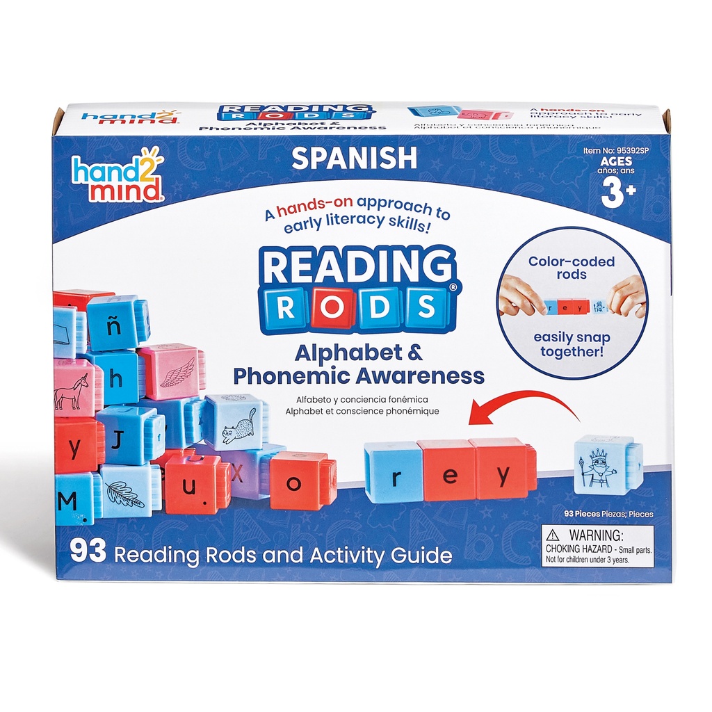 SPANISH READING RODS ALPHABET