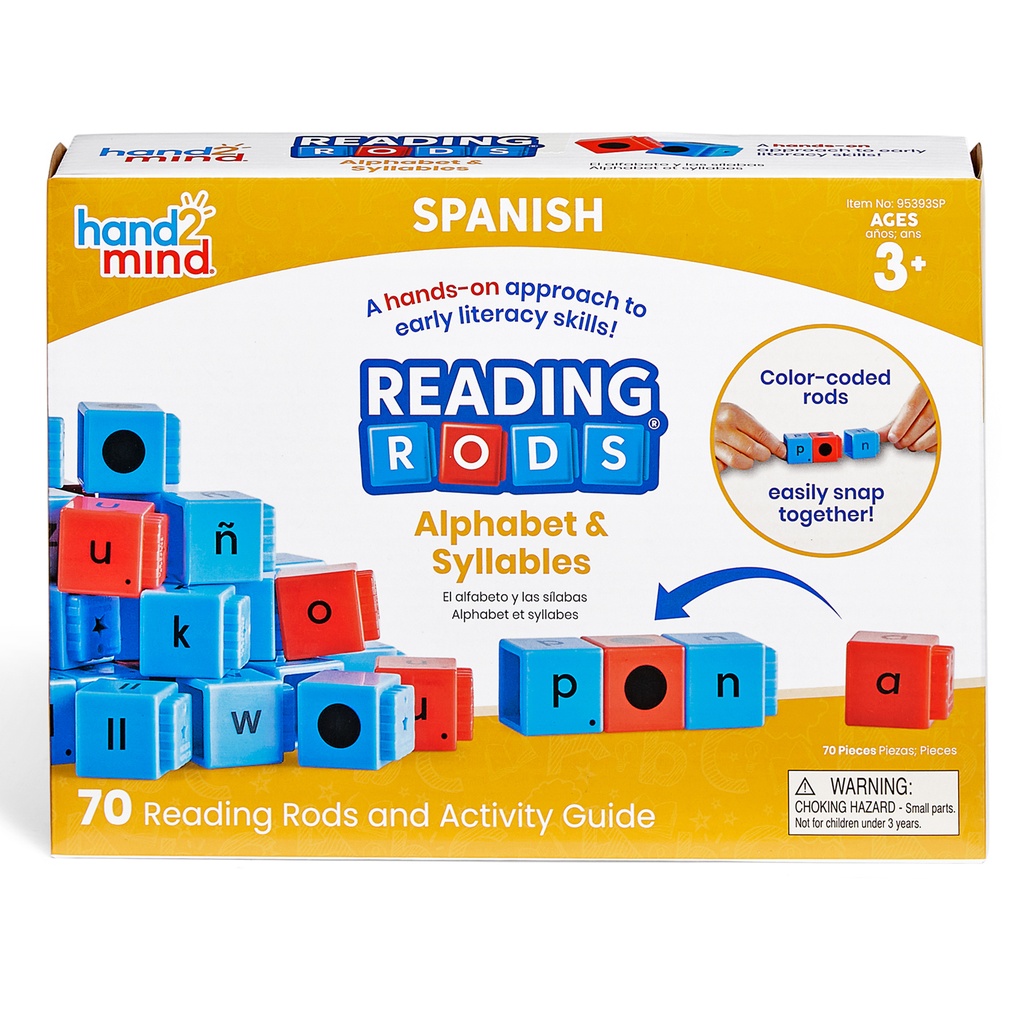 SPANISH READING RODS SYLLABLES