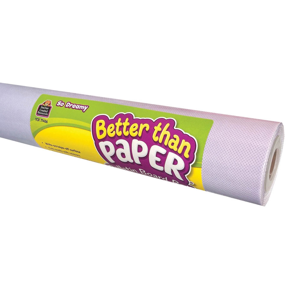 So Dreamy Better Than Paper Bulletin Board Roll 4-Pack