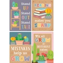 Happy Cactus Crew Positive Sayings Small Poster Pack