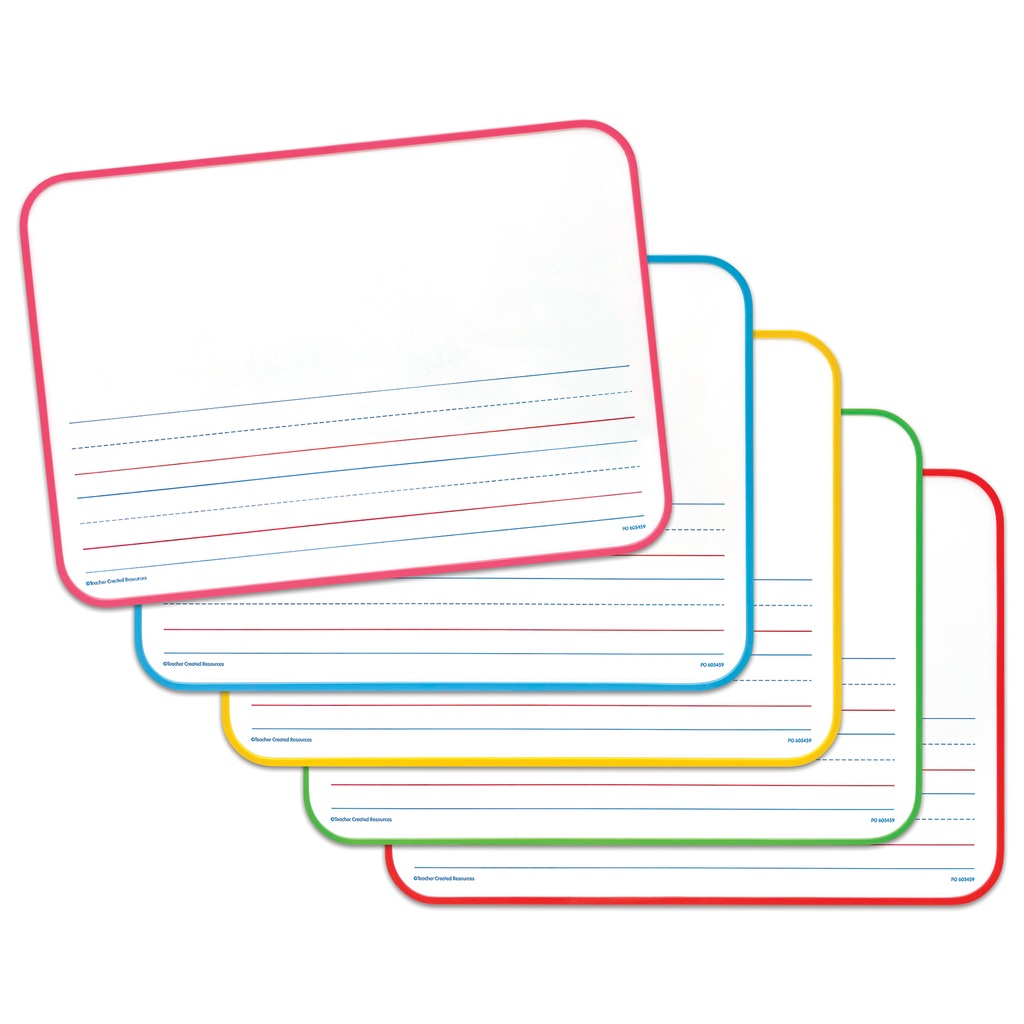 Magnetic Double-Sided Show and Tell Early Writing Dry Erase Boards