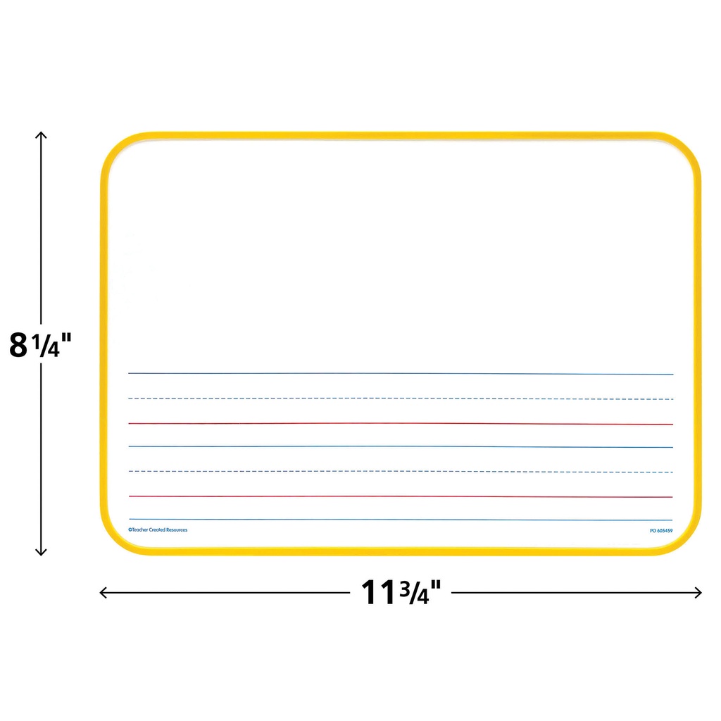 Magnetic Double-Sided Show and Tell Early Writing Dry Erase Boards