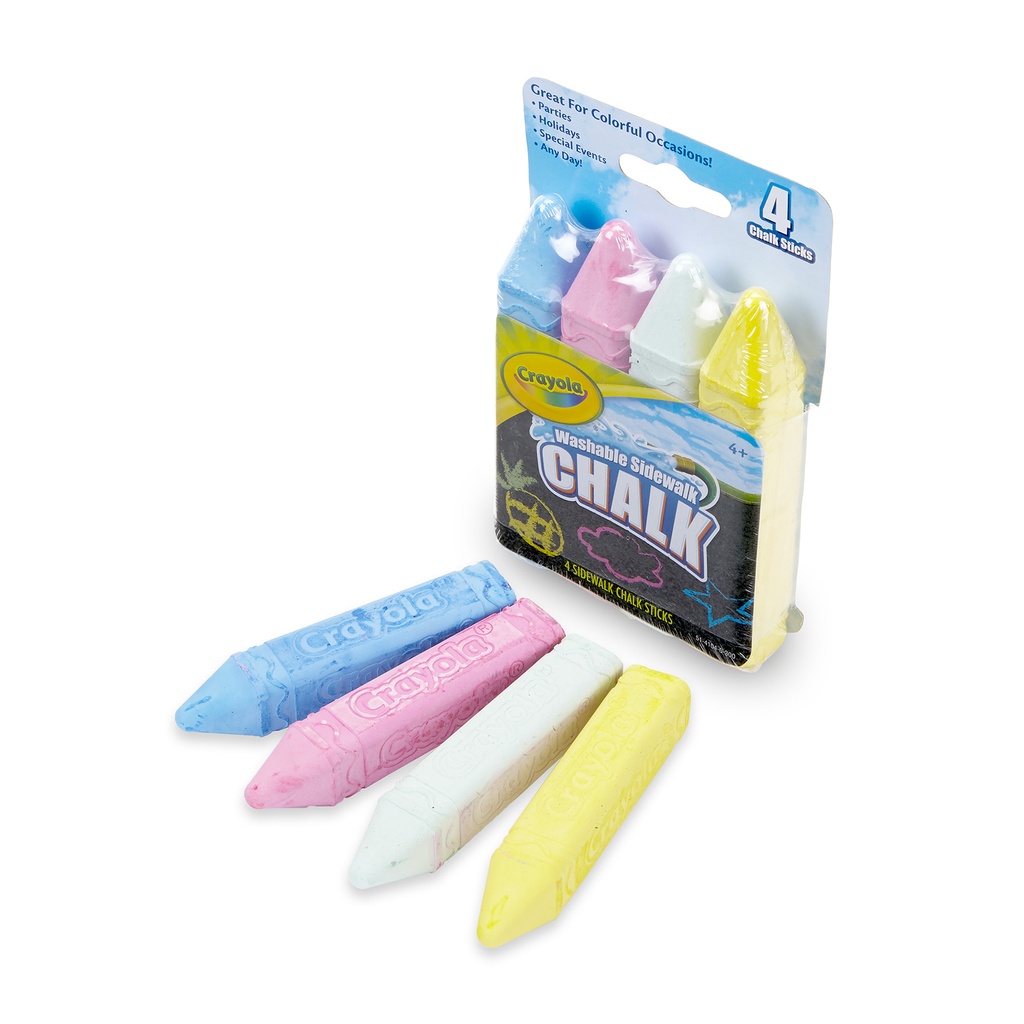 Sidewalk Chalk, Pack of 4