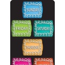 Smart Poly™, The Original Fun Mat™, Mat Runner, 15.5" x 47", Days of the Week, Chalk Loop