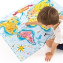 What in the World Young Explorers Jumbo Floor Puzzle, 168 Pieces, Age 6+